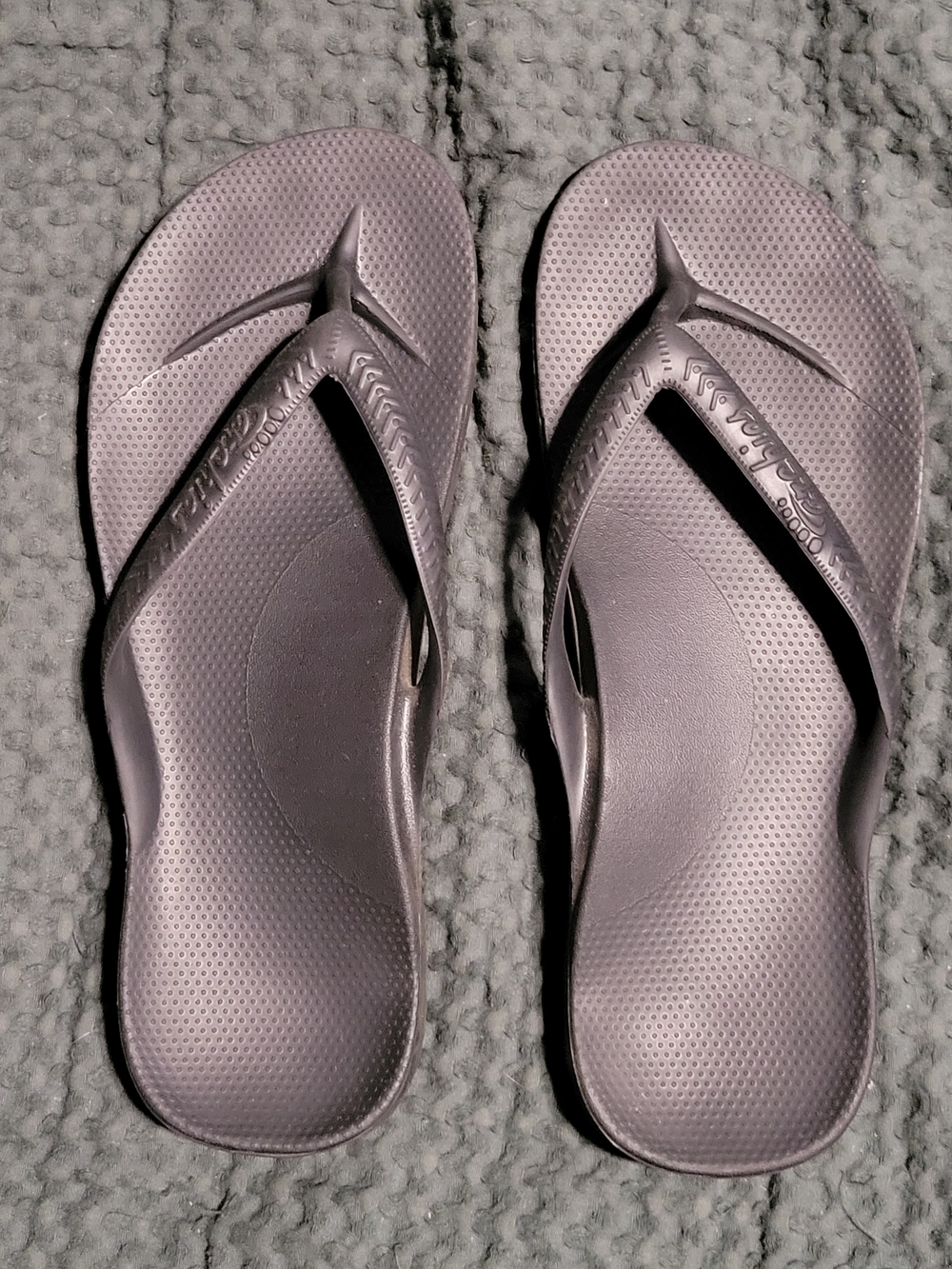 Women's Casual Flip Flop Sandals - Black